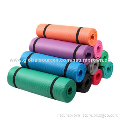 NBR Yoga mats with carry bag